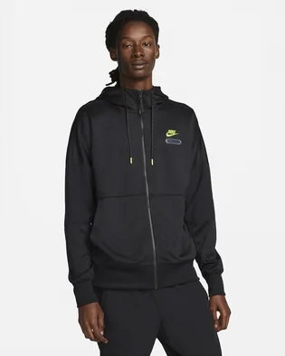 Худи мужское Nike Sportswear Air Max Futura Full-Zip Hoodie Black Fb1435-010