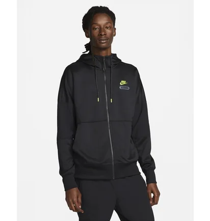 Худи мужское Nike Sportswear Air Max Futura Full-Zip Hoodie Black Fb1435-010