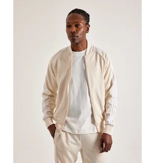 Олимпийка мужская Adidas Sst Track Jacket Beige IR9864