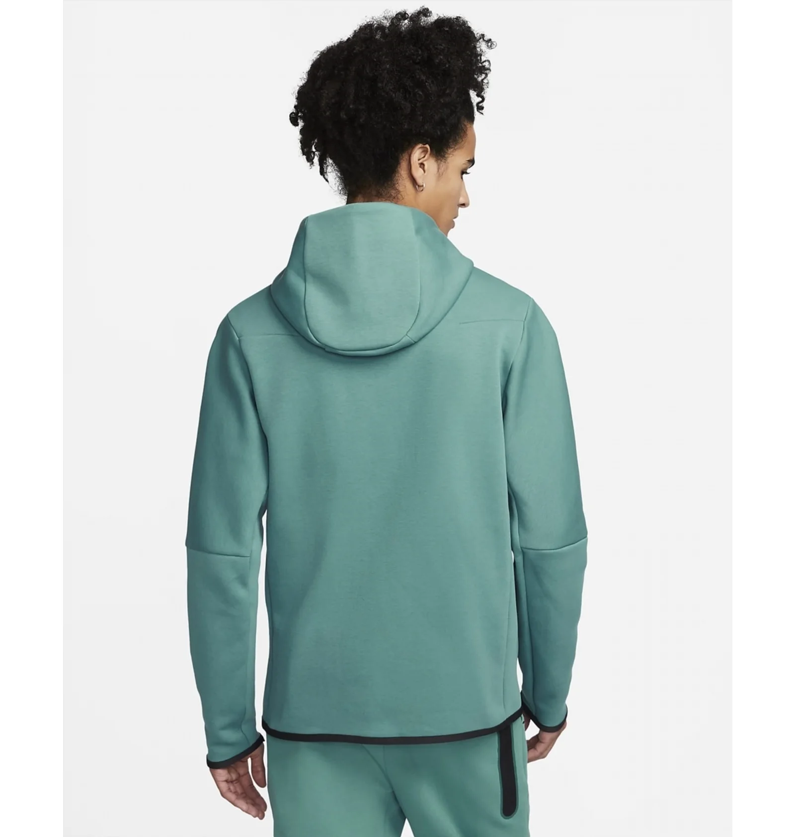 ᐉ Толстовка чоловіча Nike Nsw Tch Flc Hoodie Fz Wr Turquoise