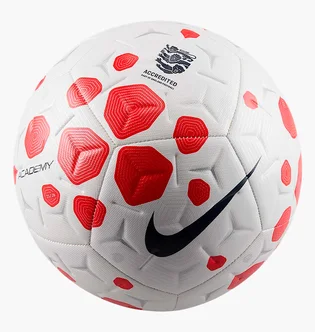 Футбольний м'яч Nike Fa England Academy White/Red HV6244-100