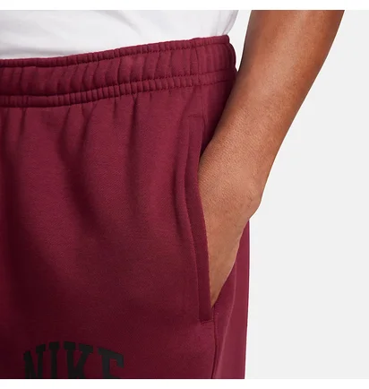 Штаны мужские Nike Club Fleece Stack Gx Bordo FN2643-677