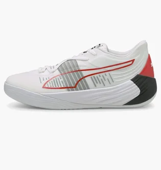 Кроссовки мужские Puma Fusion Nitro Basketball Shoes White 195514-04