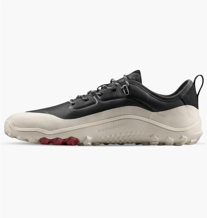 Кроссовки мужские Vivobarefoot Tracker Leather At Low Black 309534-04