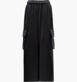 Штани жіночі Nike Sportswear Low-Rise Oversized French Terry Open-Hem Pants Black FV7512-010