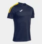 Футболка чоловіча Joma Camiseta Manga Corta Olimpiada Marino Amarillo Blue 103245.339