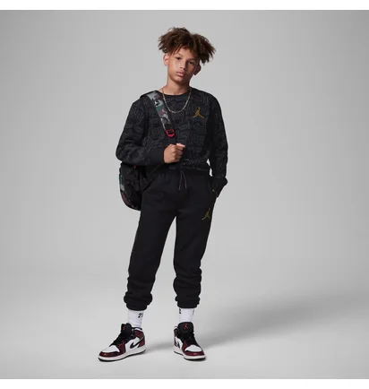 Світшот дитячий Air Jordan Take Flight B&G Flc Crew Black 95C802-023