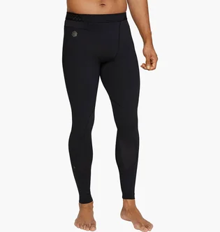 Легінси чоловічі Under Armour Heatgear Rush Compression Long Running Tights Black 1327648-001