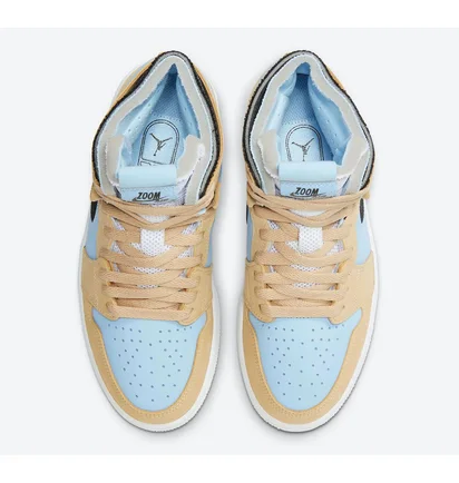 Кросівки жіночі Air Jordan 1 Zoom Cmft Psychic Blue Multi CT0979-400