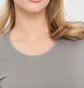 Футболка женская Kappa Mezza Manica Girocollo Grey K2501-GRIGIOUNITO