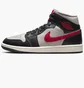Кросівки жіночі Air Jordan Air 1 Mid Shoes White/Black BQ6472-060