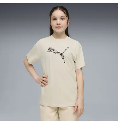 Футболка дитяча Puma Ess Graphic Animal Beige 692491-87
