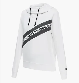Худі жіноче New Balance Relentless Terry Layer White Wt21179Sst