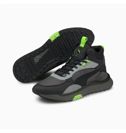 Кроссовки мужские Puma Wild Rider Mid Black 381598-01