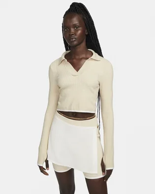 Поло женское Nike X Jacquemus WomenS Polo Beige DN3225-219