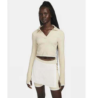 Поло женское Nike X Jacquemus WomenS Polo Beige DN3225-219