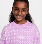 Свитшот детский Nike Sportswear Club Fleece Oversized Crew-Neck Pink HF8209-532