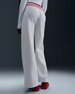 Штани жіночі Nike W Phnx Flc Hr Gx Wide White HJ0909-010