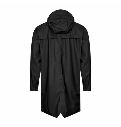 Парка чоловіча Rains Long Jacket Black 12020-01