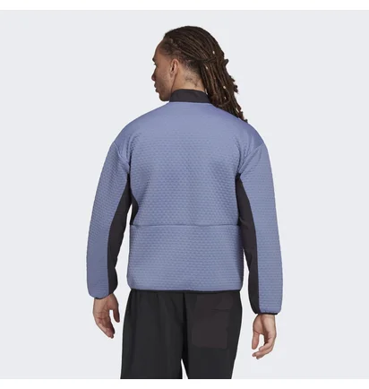Кофта мужская Adidas Terrex Hike Half-Zip Fleece Light Blue GQ3684