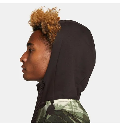 Спортивный костюм мужской Nike Dri-Fit Fleece Black/Green DQ4790-220__FB7081-220