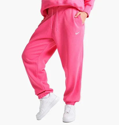 Штаны женские Nike Sportswear Phoenix Fleece Oversized Jogger Pants Pink Dq5887-684
