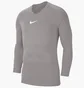 Лонгслів дитячий Nike Dry Park First Layer Grey Av2611-057