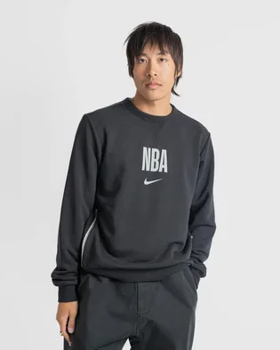 Свитшот мужской Nike Team 31 Standard Issue Dri-Fit Nba Crew-Neck Sweatshirt Black FQ3439-010