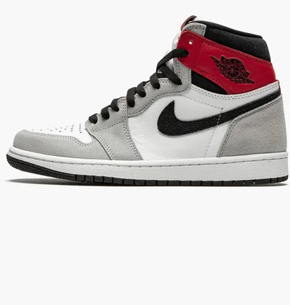 Кроссовки мужские Air Jordan 1 Retro High Og White/Grey 555088-126
