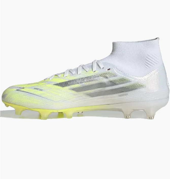 Бутсы женские Adidas F50 Sparkfusion Pro Mid Cut Fg/Ag White/Multi JR8954