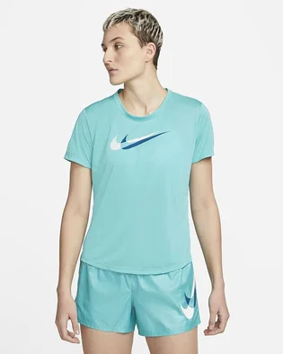 Футболка женская Nike Dri-Fit Swoosh Run Light Blue DD6478-392