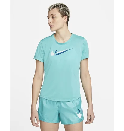 Футболка женская Nike Dri-Fit Swoosh Run Light Blue DD6478-392