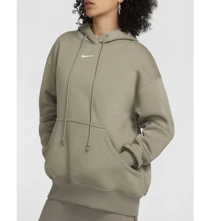 Худи женское Nike Sportswear Phoenix Fleeceoversized Pullover Hoodie Green DQ5860-320