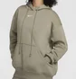 Худи женское Nike Sportswear Phoenix Fleeceoversized Pullover Hoodie Green DQ5860-320