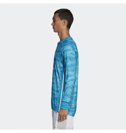 Лонгслив мужской Adidas Adipro 19 Blue Dp3139