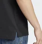 Поло мужское Adidas Essentials Piqué Embroidered Small Logo 3-Stripes Polo Shirt Black Ic9310