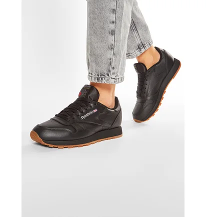 Кросівки жіночі Reebok Classic Leather Black 49804