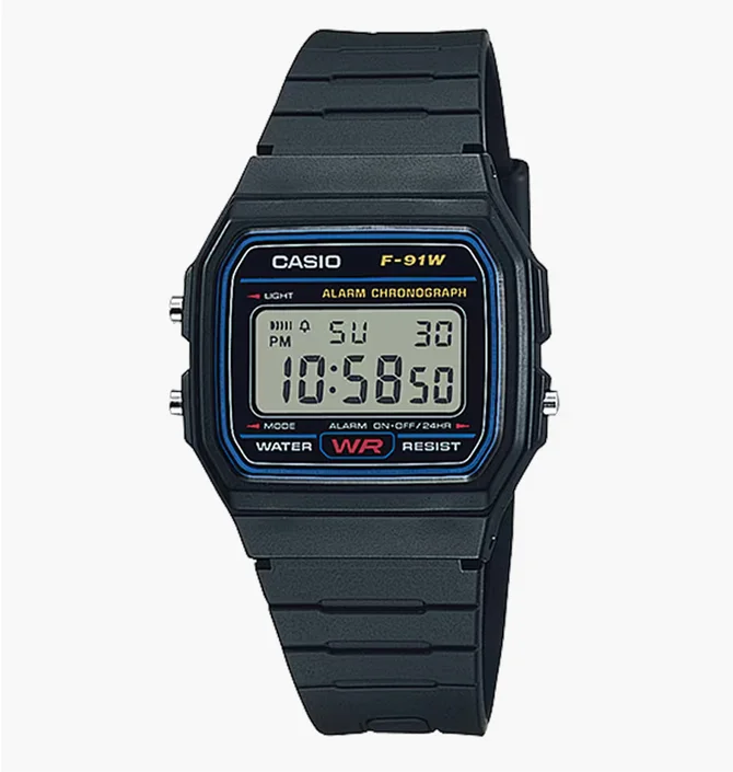 Годинник унісекс Casio F-91W-1D