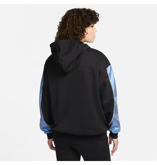 Худи женское Nike W Nsw Flc Gx Hoodie Opal Black/Blue DD5133-010