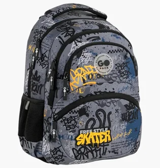 Рюкзак детский GoPack Free Style Grey GO26-175M-5