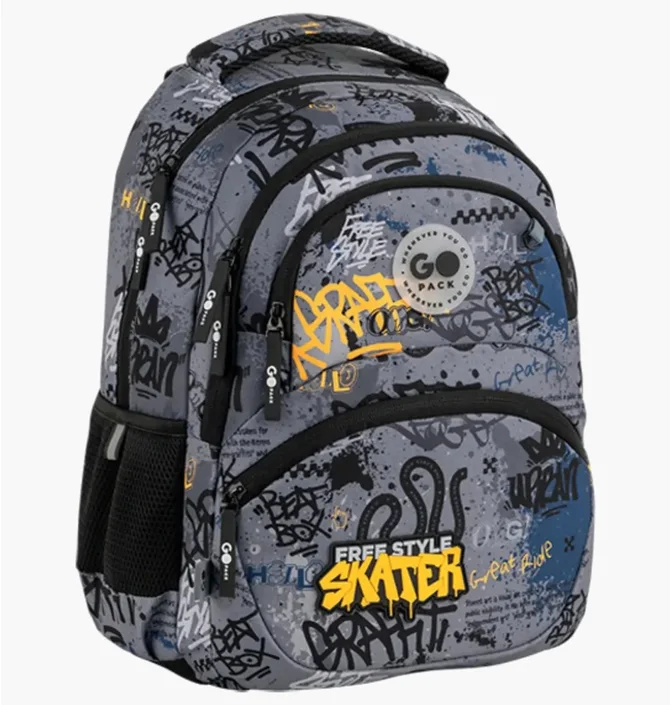 Рюкзак детский GoPack Free Style Grey GO26-175M-5
