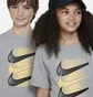Футболка дитяча Nike U Nsw Tee Core Brandmark 4 Grey DX9525-063