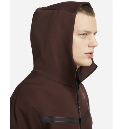 Толстовка мужская Nike Sportswear Tech Fleece Brown Cu4489-227