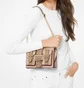 Сумка жіноча Michael Kors Hayden Medium Studded Two-Tone Saffiano Leather Messenger Bag Beige 30S0G0YM8T-SFTPINK-FAWN-47073