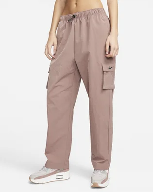 Штани жіночі Nike Sportswear Essential Wohigh-Rise Woven Cargo Pants Brown DO7209-208