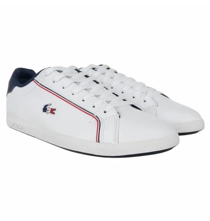 Кроссовки мужские Lacoste Graduate 119 3 Sma White 737SMA0022407
