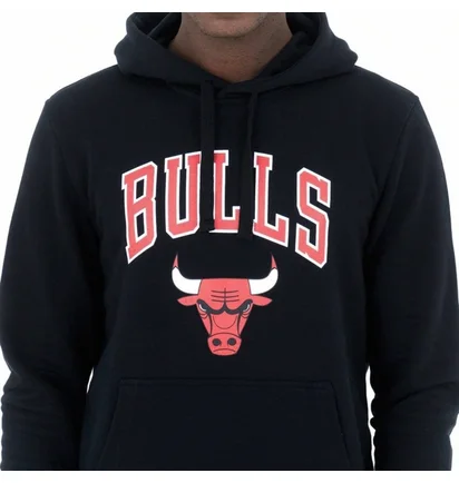 Худи мужское NEW ERA Chicago Bulls Black 11530761