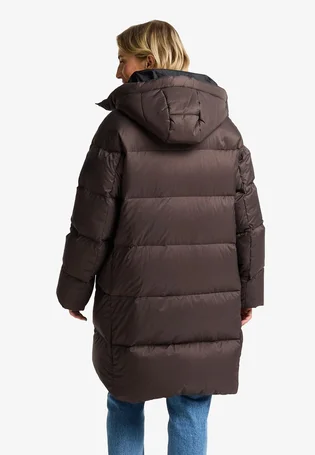 Пуховик женский JACK WOLFSKIN Icy Hill Brown A65093D-0108