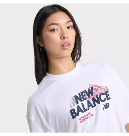 Футболка унісекс New Balance Athletics White WT53334