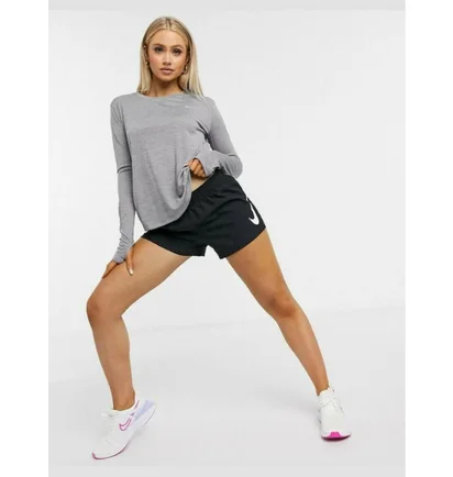 Лонгслів жіночий Nike Dri Fit Plus Running Grey DJ0953-056